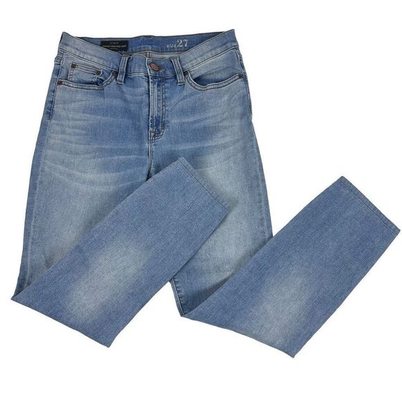 J. Crew Lookout High Rise Crop Denim Jeans size 27 - Picture 4 of 11